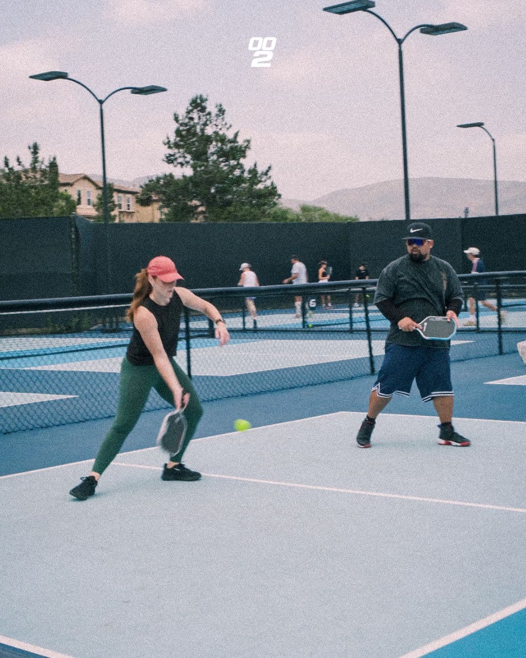 Singles competition at 002's First Serve tournament