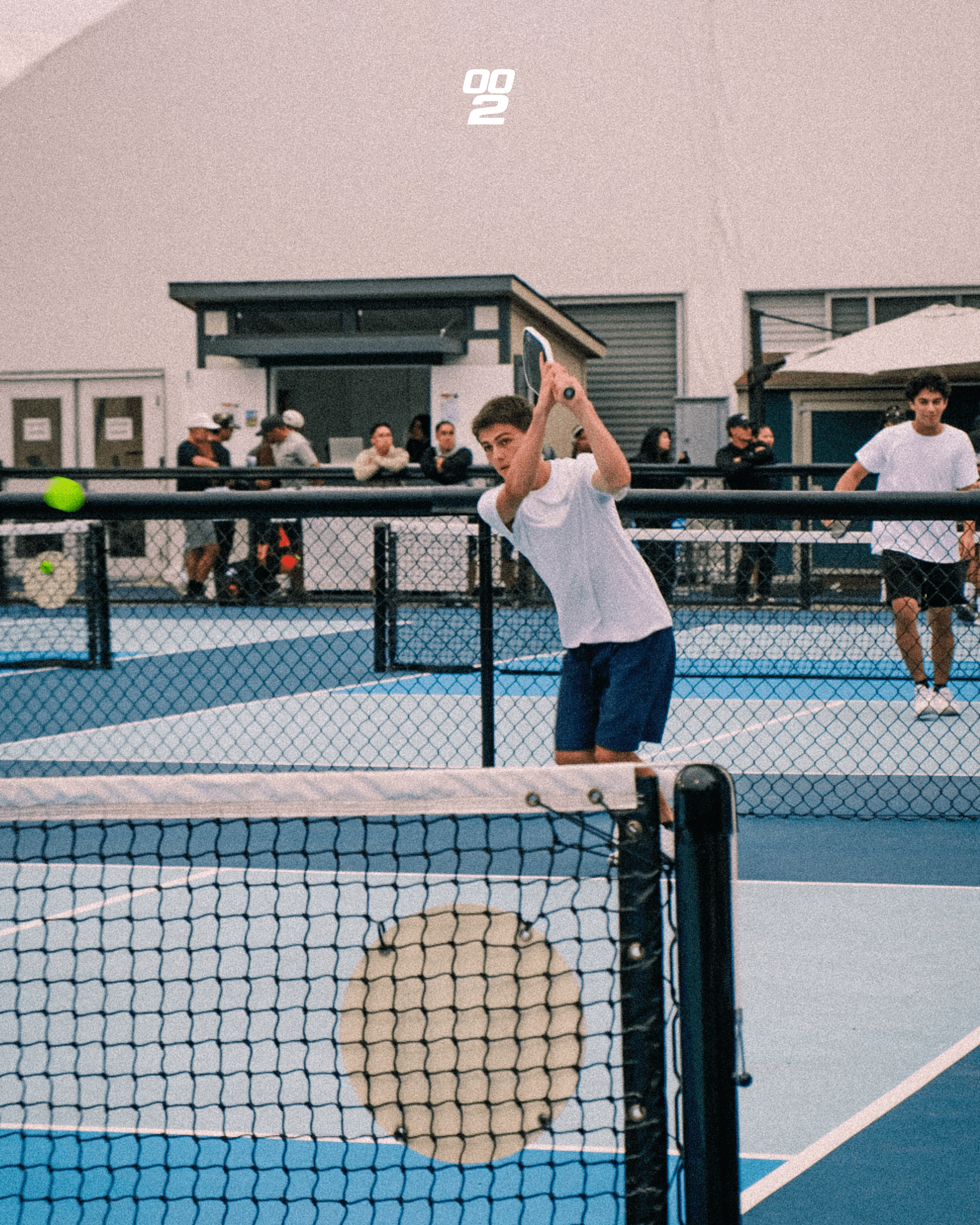 Pickleball action at the Olympic Training Center